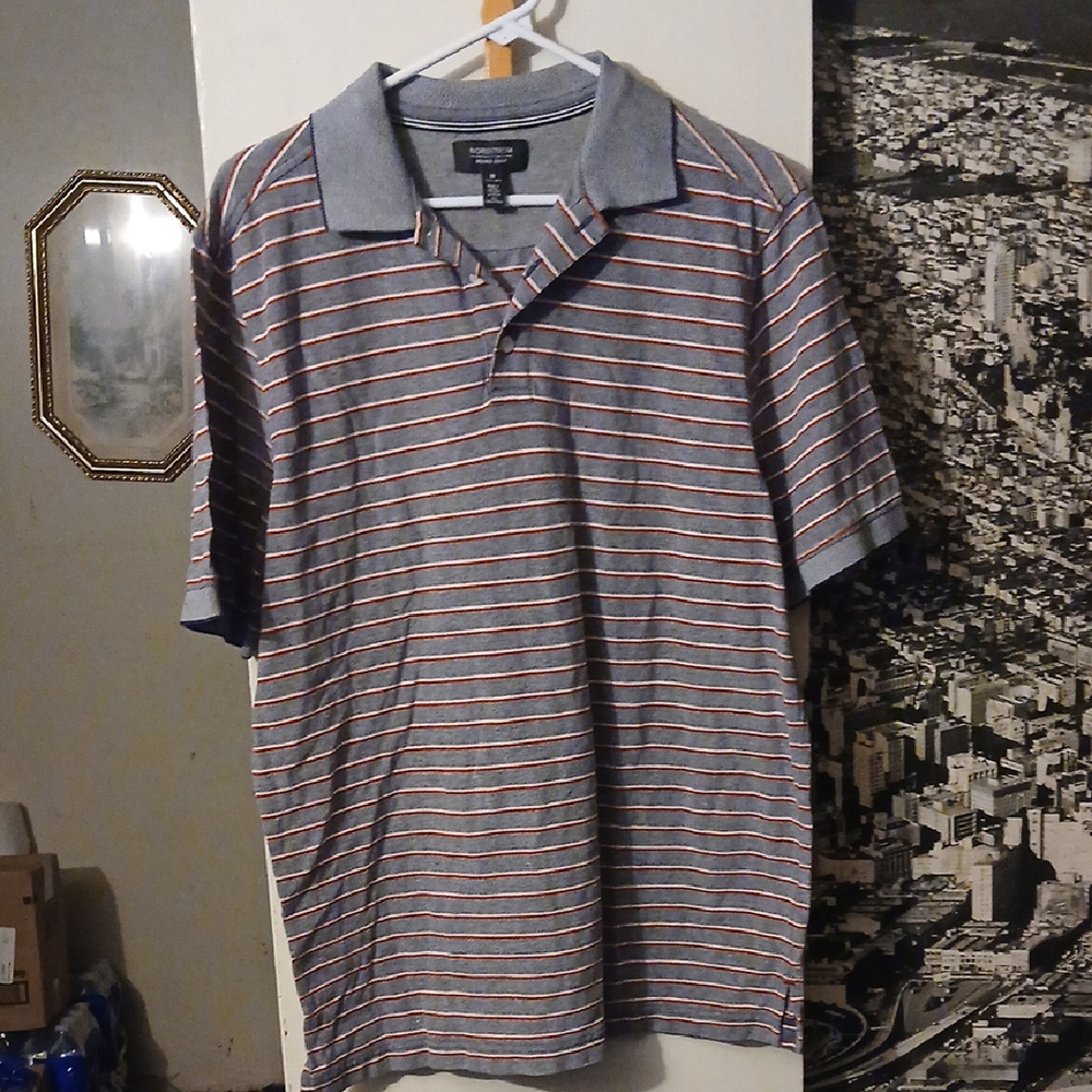 Nordstrom Men' Shop Polo Medium Grey